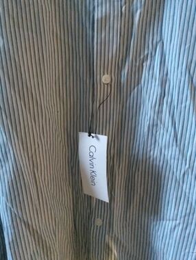 CALVIN KLEIN💥New💥Button-Down Collared Shirt